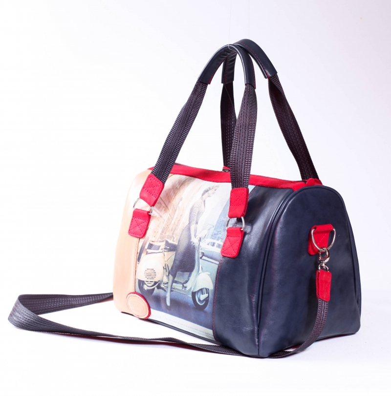 Женская городская сумка - «кошелка» 