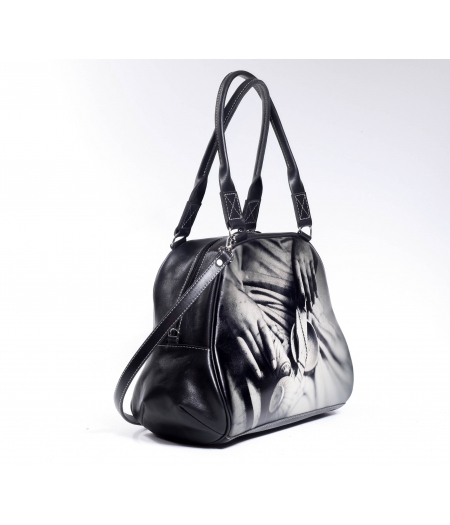 Женская  сумка - «шоппер» среднего размера 