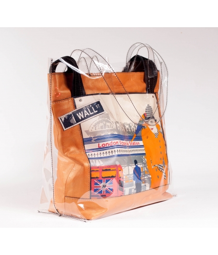 Женская городская сумка - «шоппер»