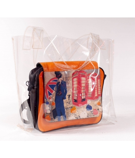 Женская городская поясная сумочка — трансформер